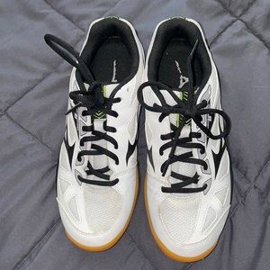 Basically new volleyball shoes. Only worn once.